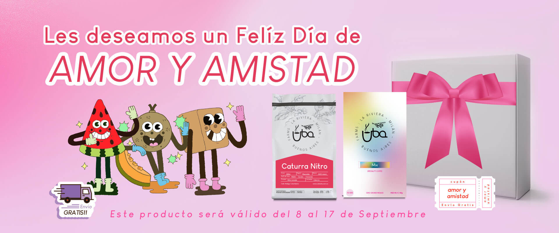 Amor y Amistad banner